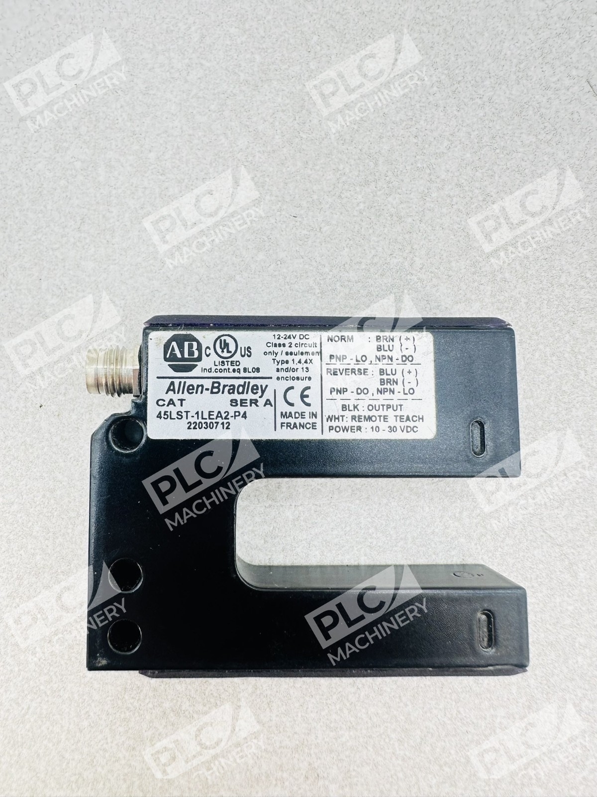 Allen Bradley 45LST-1LEA2-P4 Photoswitch Optical Fork Sensor Ser A - Image 2