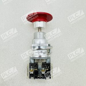 Allen Bradley 800H-DP6LD2 Mushroom Push Pull Operator Red Ser C
