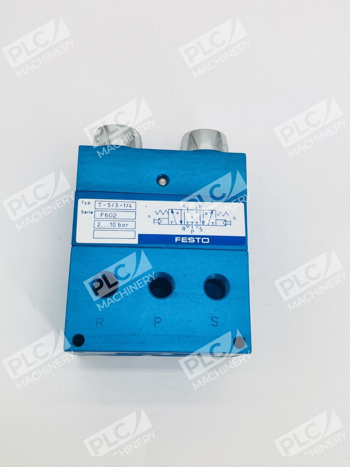 Festo T-5/3-1/4 Pneumatic Directional Control Valve Serie F602 - Image 5