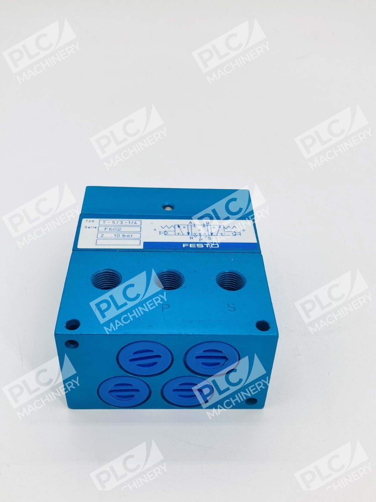 Festo T-5/3-1/4 Pneumatic Directional Control Valve Serie F602 - Image 6