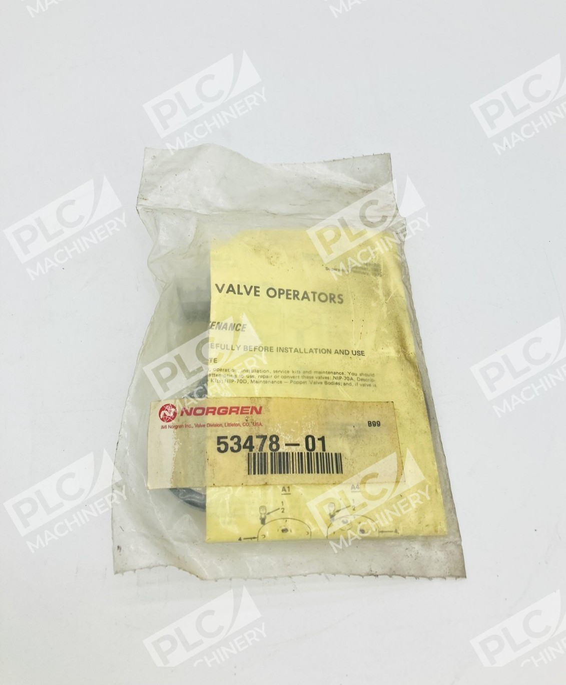 Norgren 53478-01 Valve Operator Repair Kit