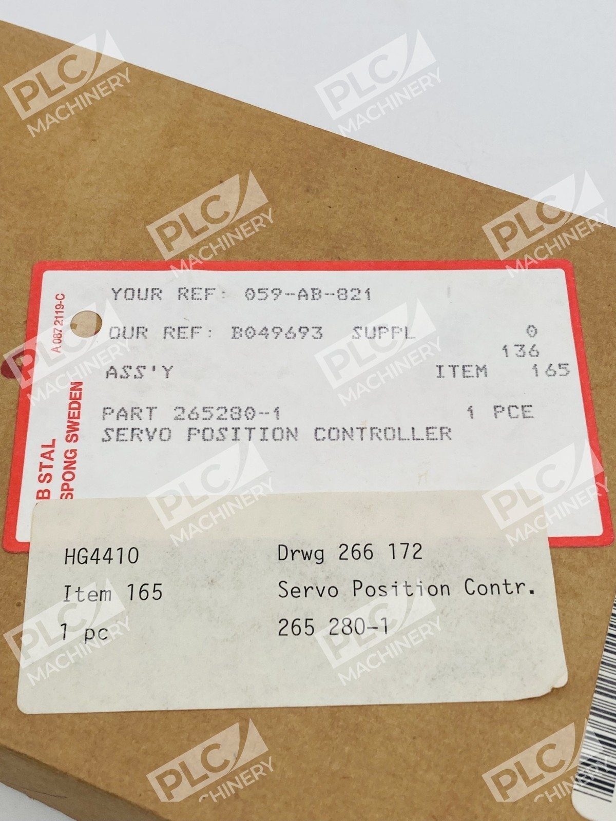 ABB Stal 265280-1 Servo Position Controller - Image 3