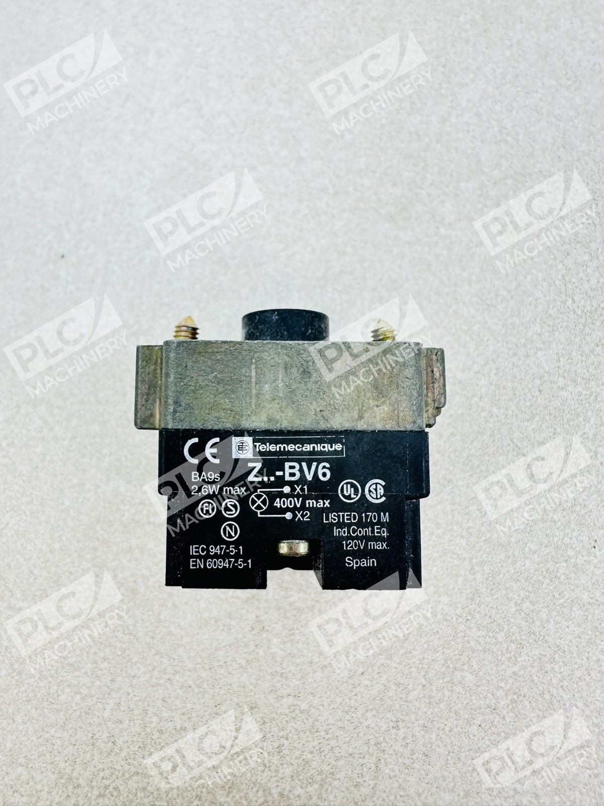 Telemecanique ZB2BV6 Pilot Light Block Assembly - Image 4