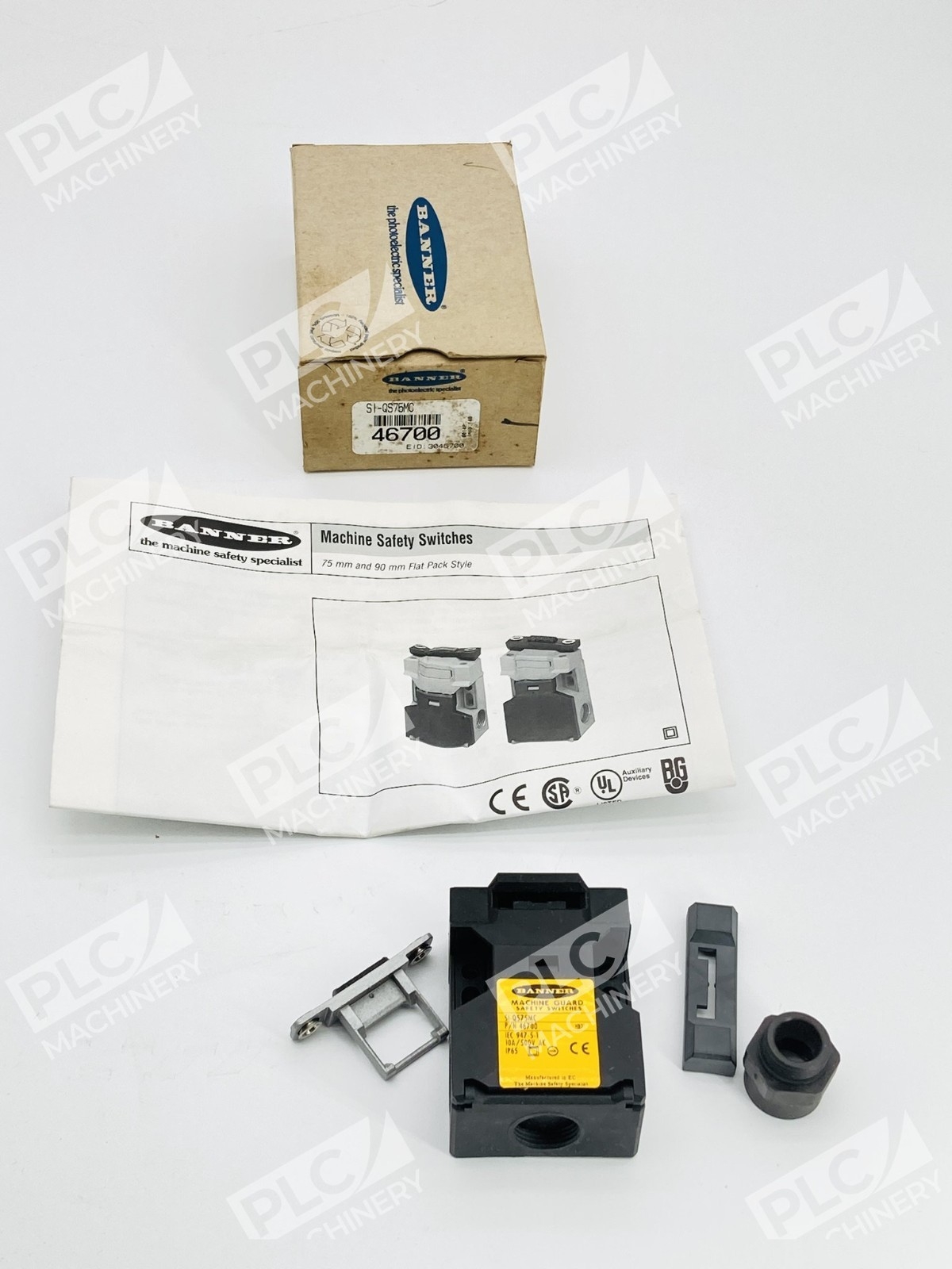 Banner SI-QS75MC Machine Guard Safety Switch 46700