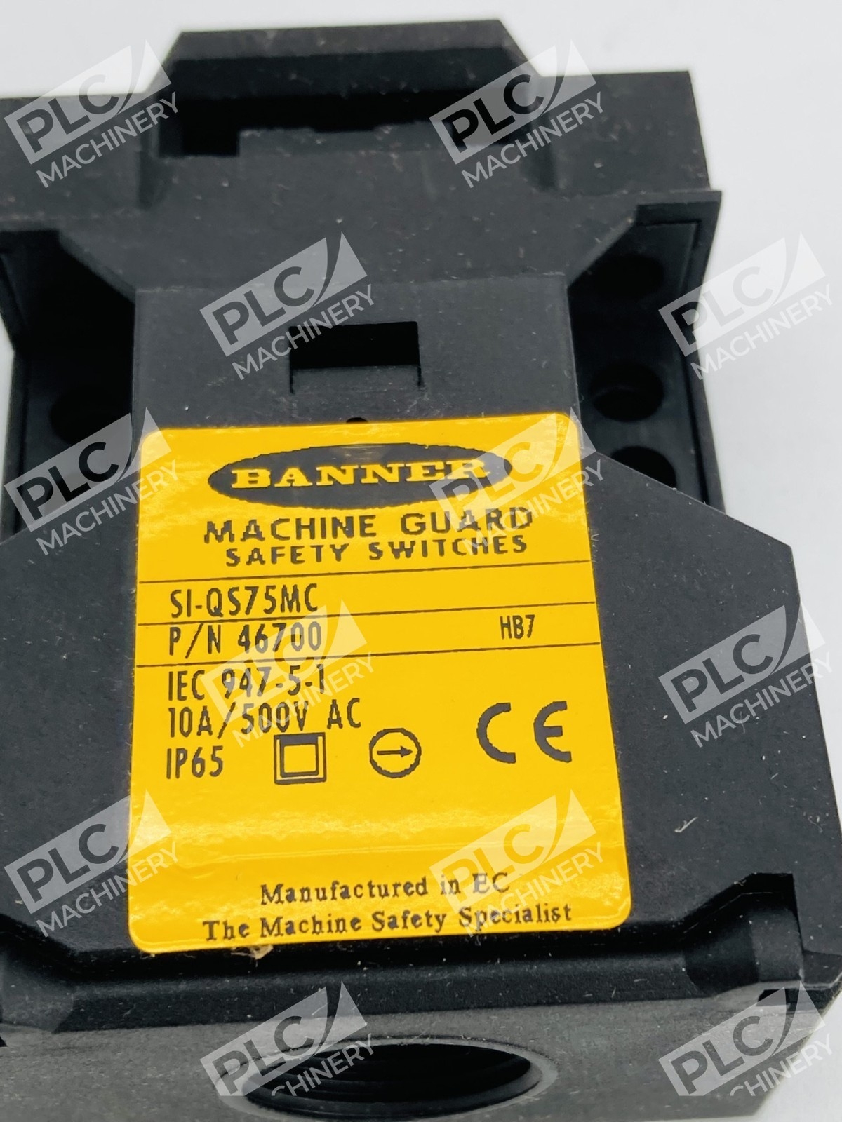 Banner SI-QS75MC Machine Guard Safety Switch 46700 - Image 11