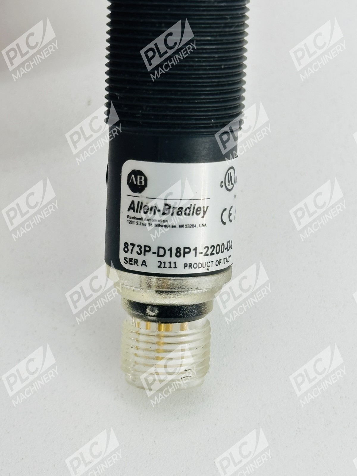 Allen Bradley 873P-D18P1-2200-D4 Proximity Sensor Ultrasonic Ser A - Image 5
