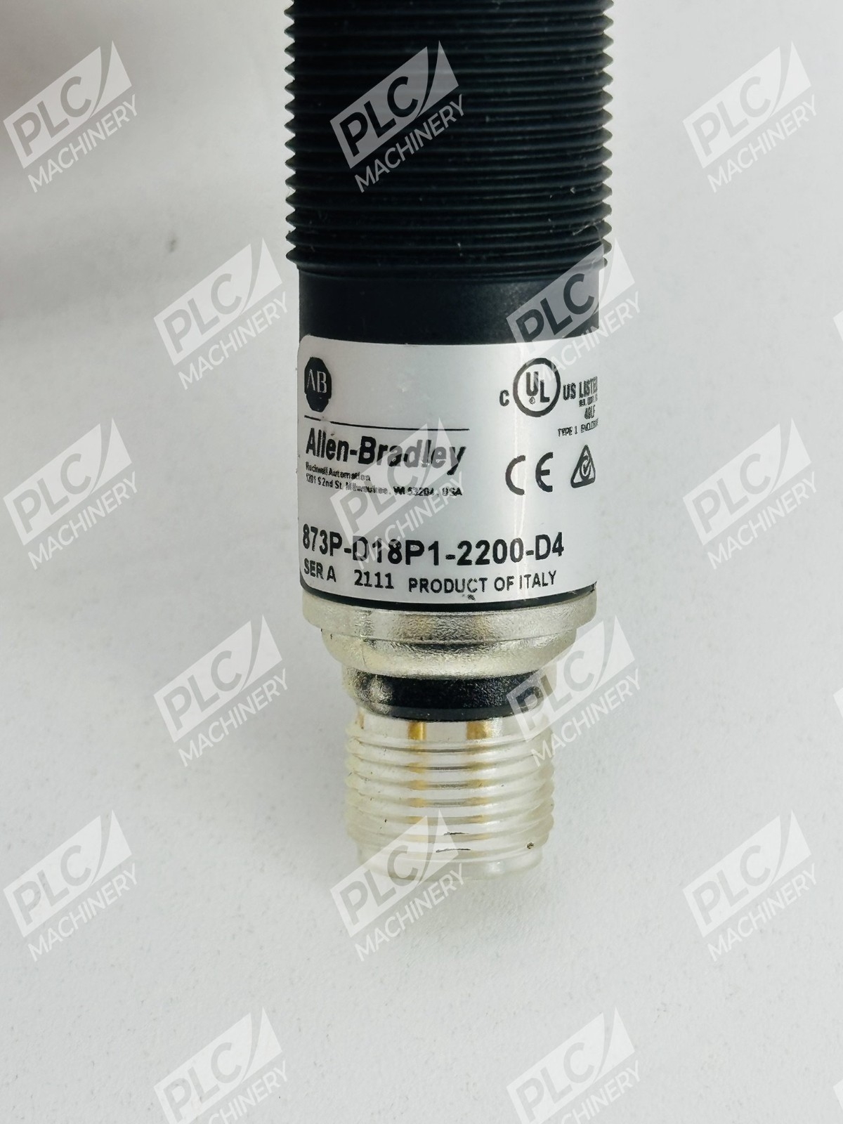 Allen Bradley 873P-D18P1-2200-D4 Proximity Sensor Ultrasonic Ser A - Image 6