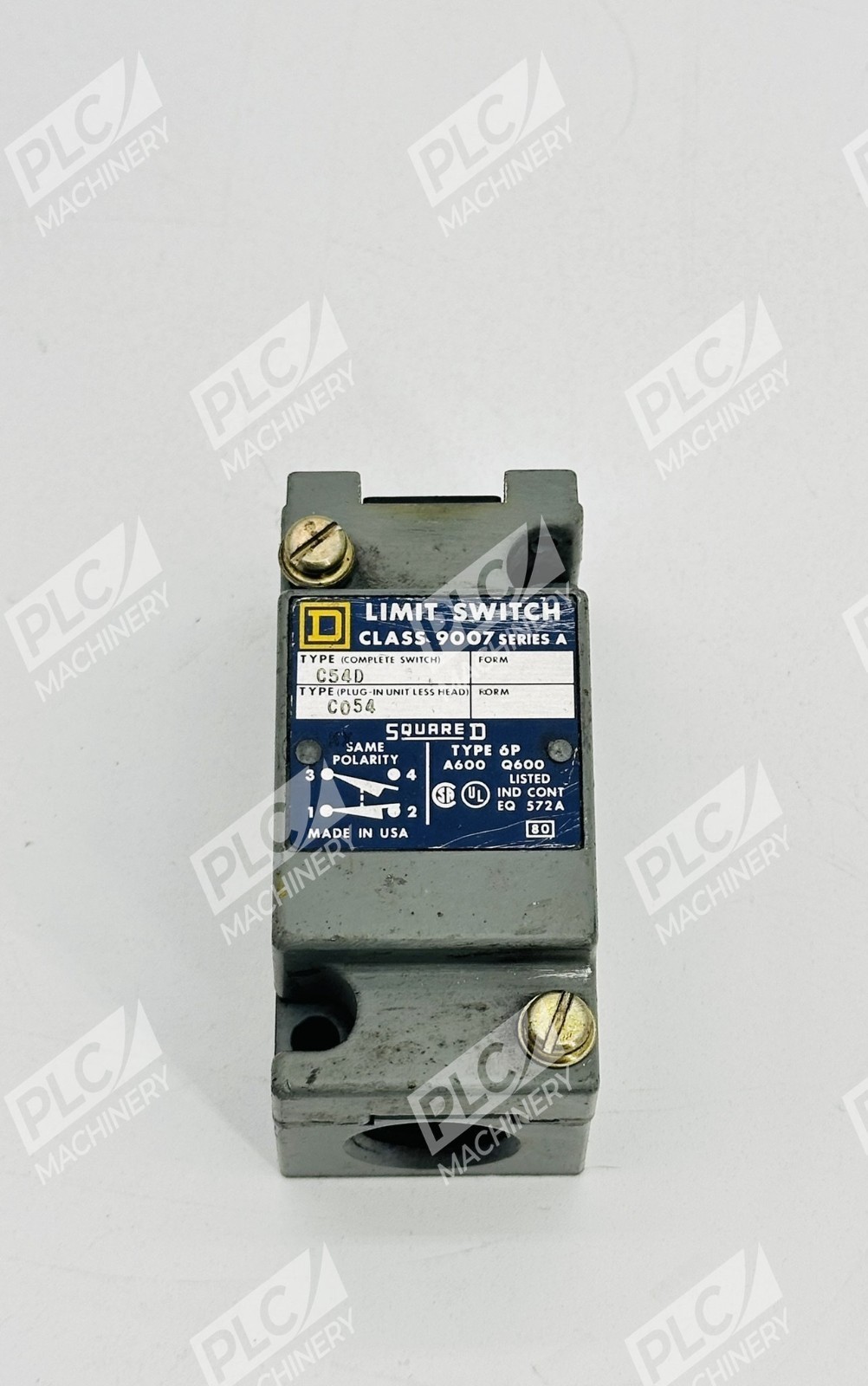 Square D 9007C54D Limit Switch Series A