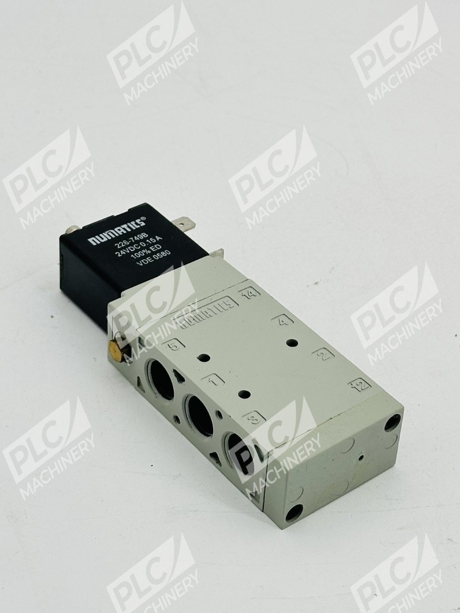 Numatics L12BA452B000061 Solenoid Valve Air Pilot Directional Control