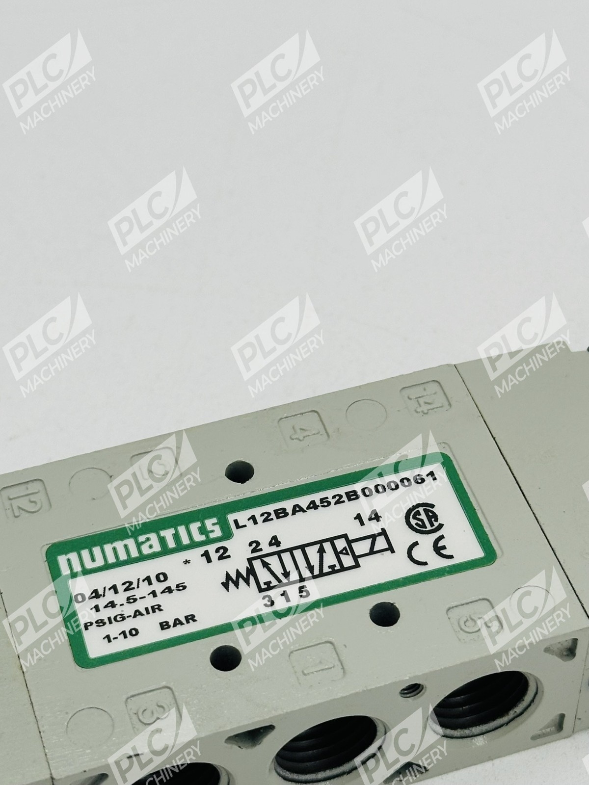 Numatics L12BA452B000061 Solenoid Valve Air Pilot Directional Control - Image 7