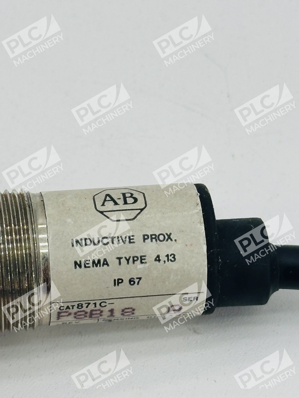 Allen Bradley 871C-P8B18 Cylindrical Inductive Proximity Switch Ser A - Image 5