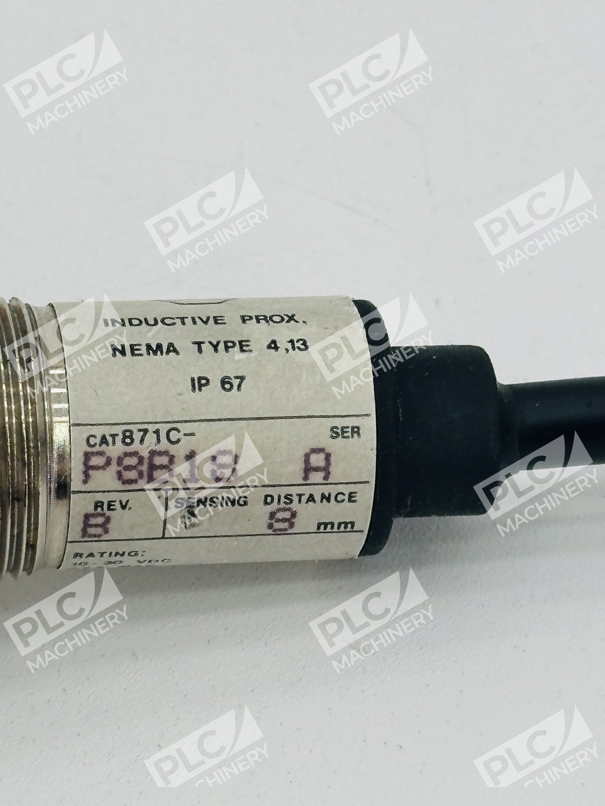 Allen Bradley 871C-P8B18 Cylindrical Inductive Proximity Switch Ser A - Image 6