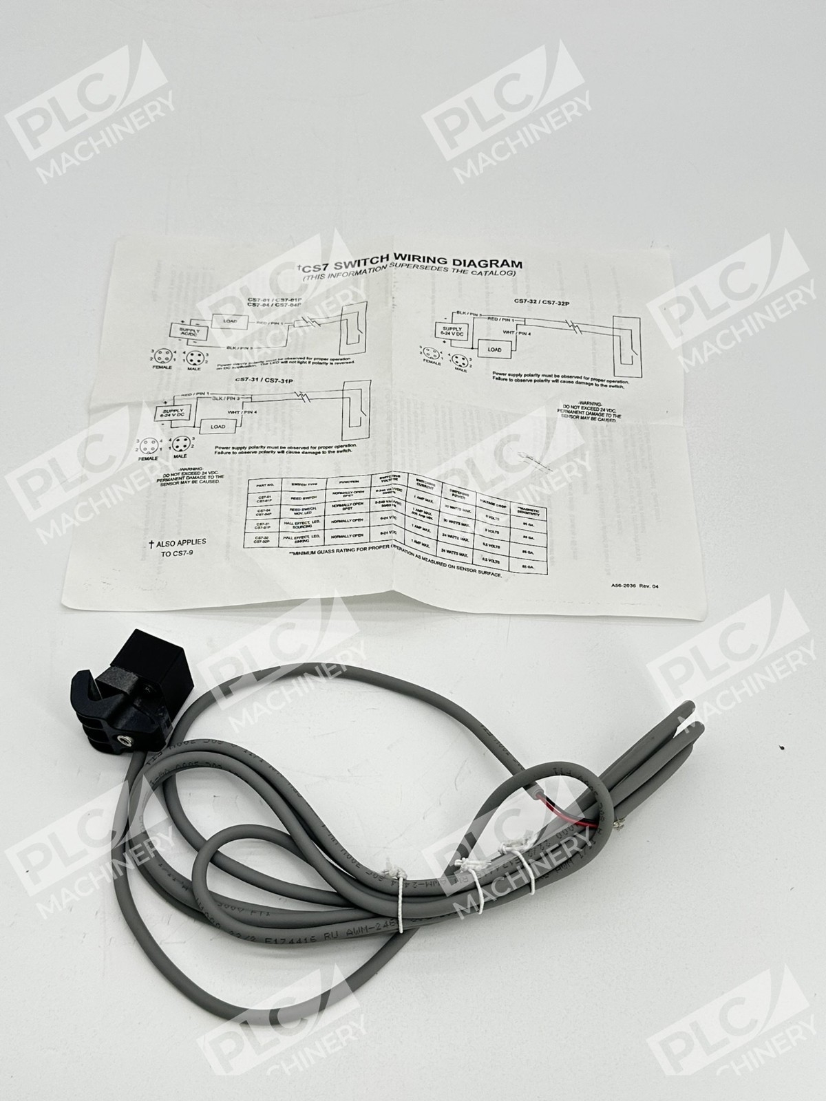 Norgren CS7-04 / 720-000-004 Magnet Operated Reed Switch Sensor