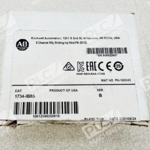 Allen Bradley 1734-IB8S Series B 8 Channel Safety Sinking Input Module PN-25132