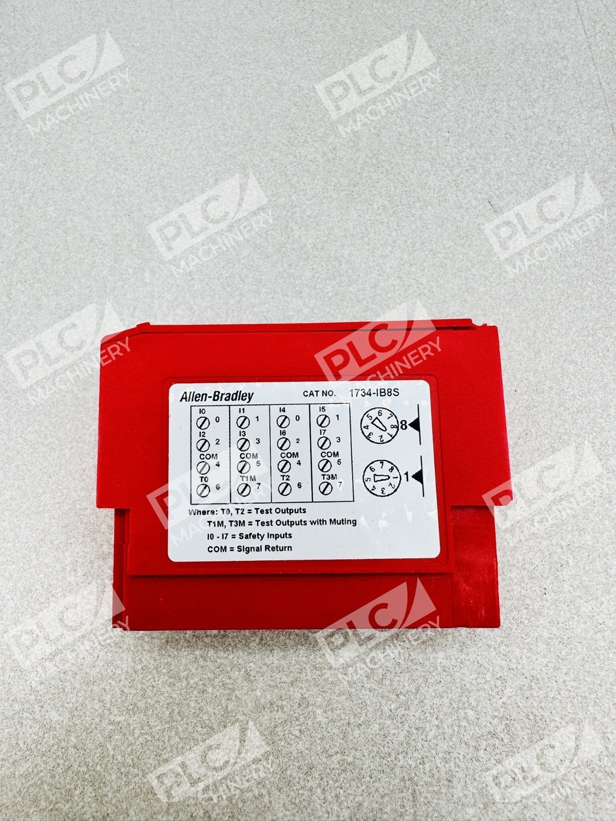 Allen Bradley 1734-IB8S Series B 8 Channel Safety Sinking Input Module PN-25132 - Image 5