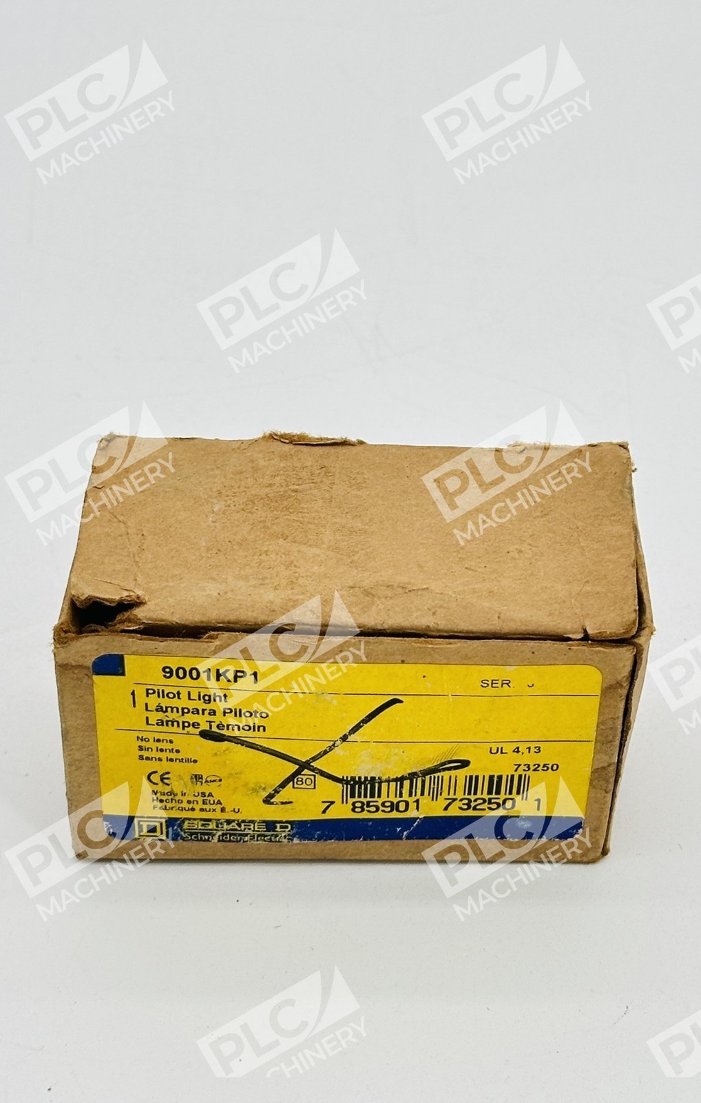 Square D 9001KP1 Pilot Light Transformer Block w/ Green Lens