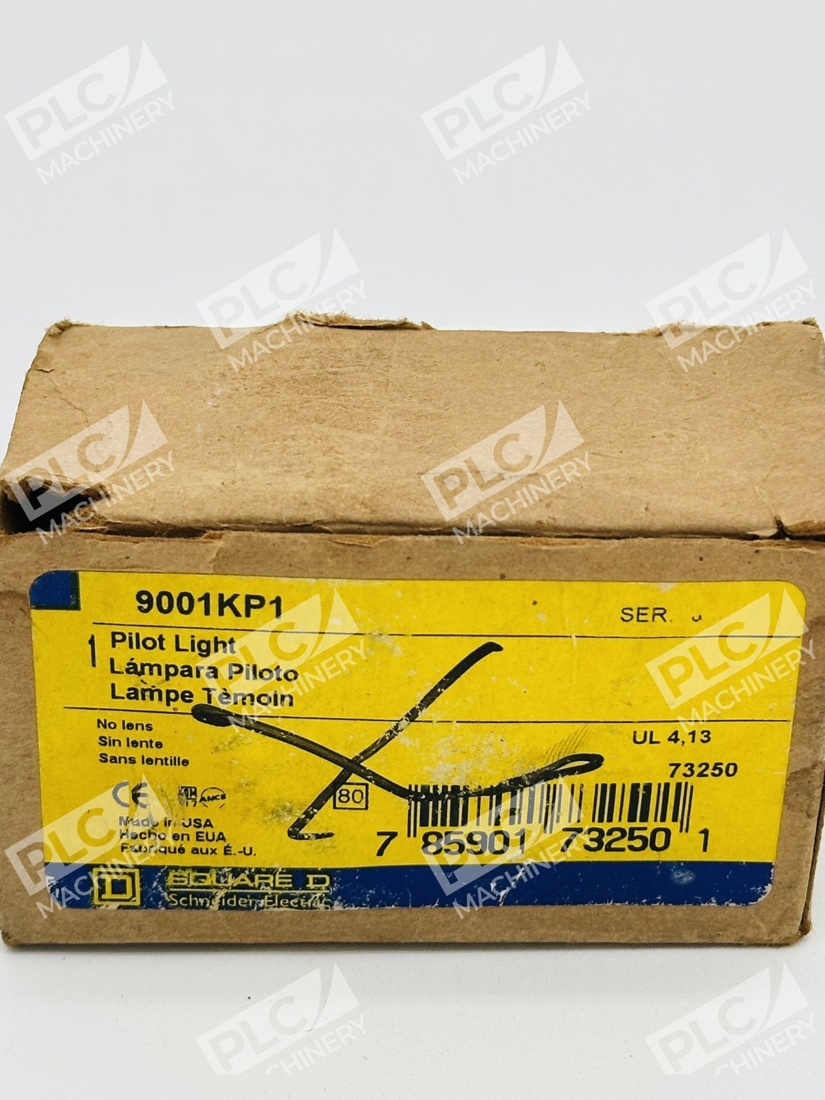 Square D 9001KP1 Pilot Light Transformer Block w/ Green Lens - Image 2