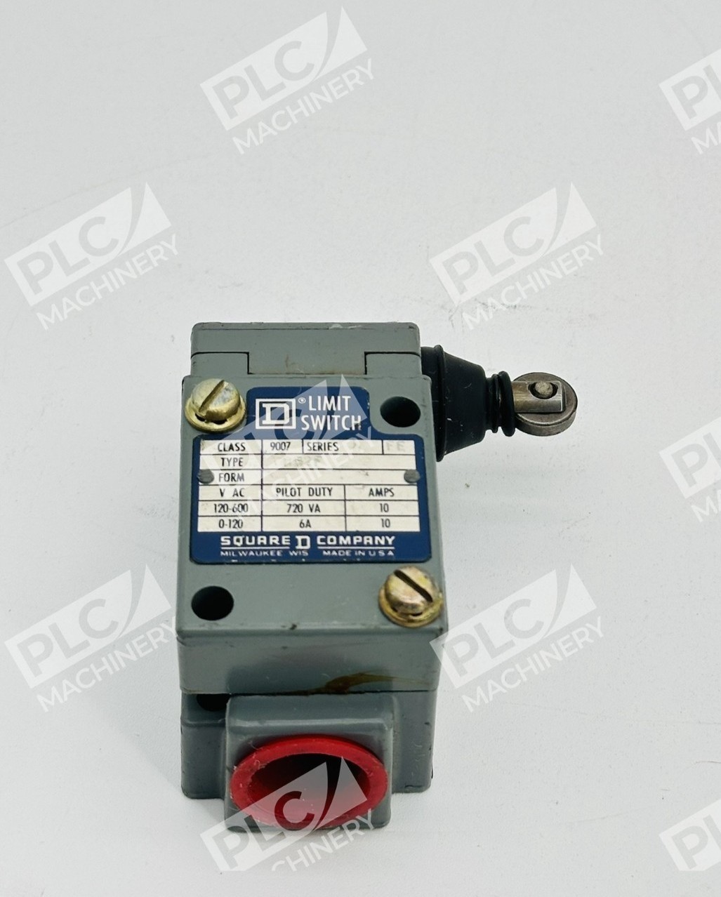 Square D 9007-B52F Limit Switch Series A 10A