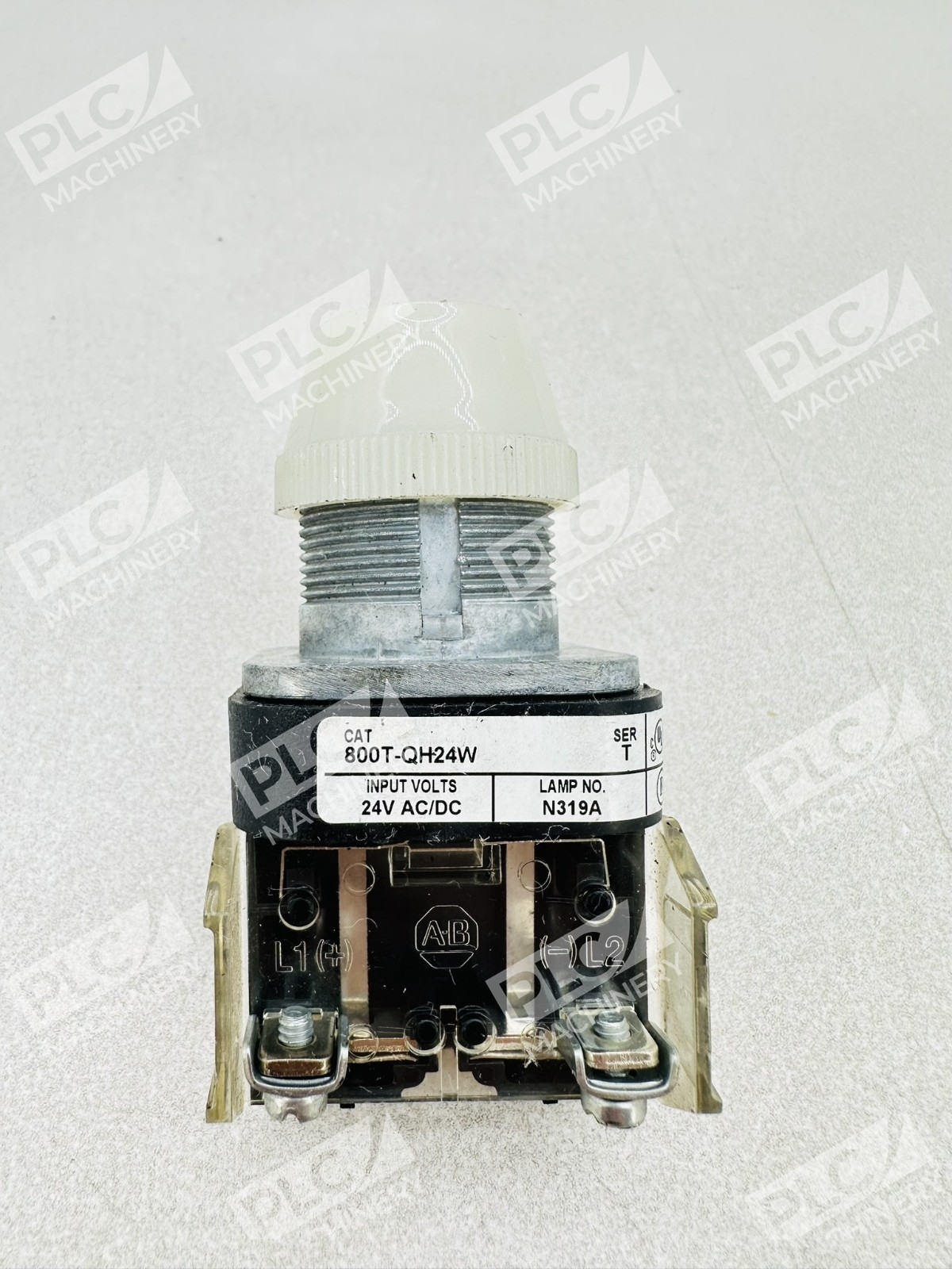 Allen Bradley 800T-QH24W Pilot Light Illuminated Pushbutton Ser T - Image 2