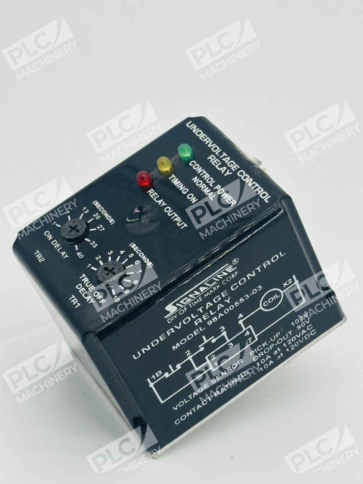Signaline 98A00553-03 Undervoltage Control Relay - Image 2