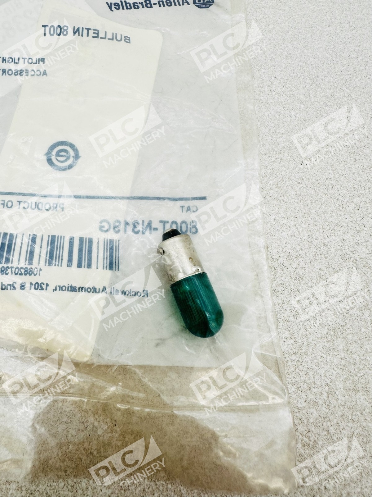Allen Bradley 800T-N319G Pilot Light LED Lamp Green Ser C Lot of 9 - Image 5