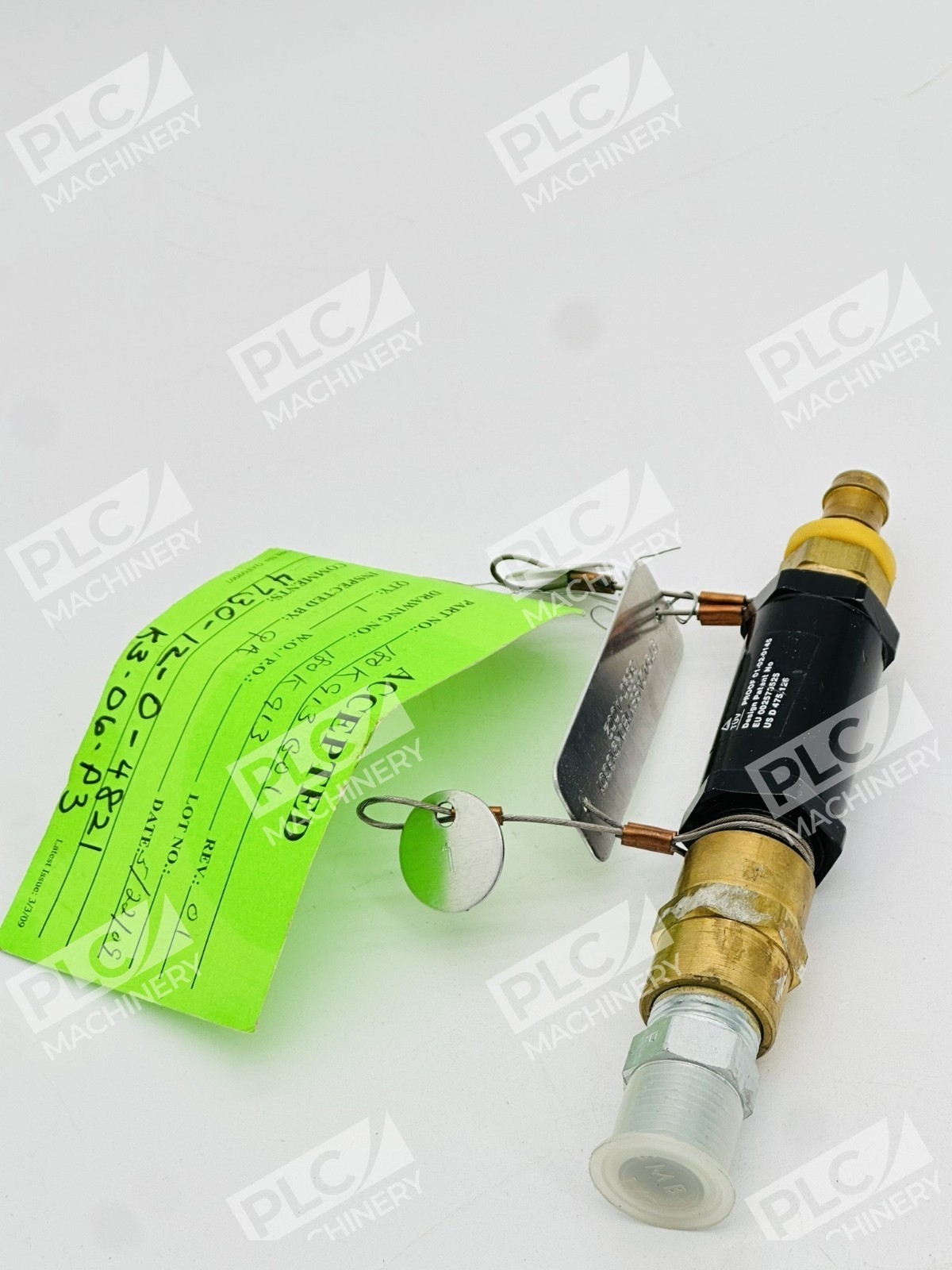 Hansa-Flex HoseGuard Proof 01-02-0145 Pneumatic Safety Valve - Image 4