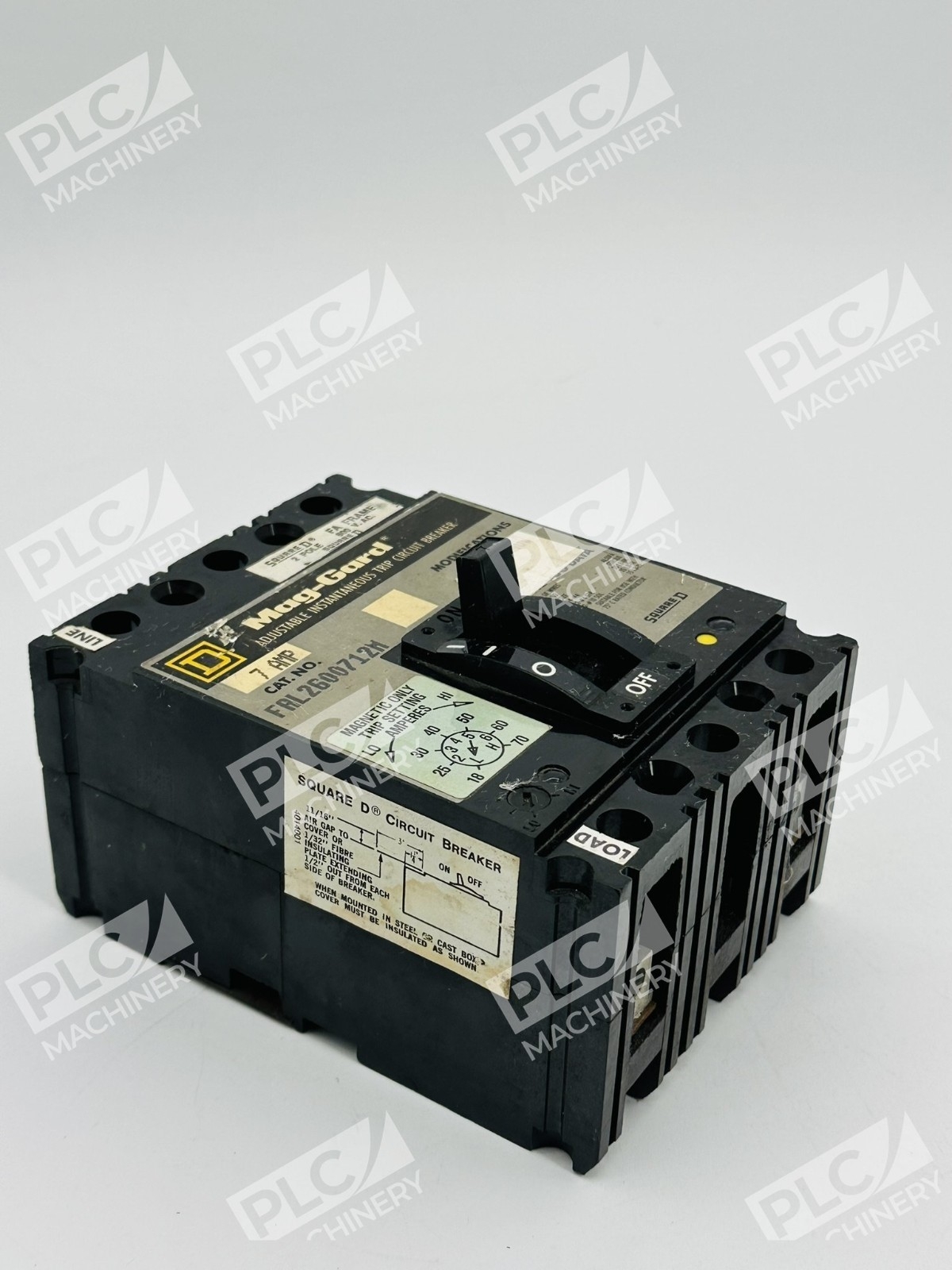Square D FAL2600712M Mag-Gard Circuit Breaker 7A - Image 4