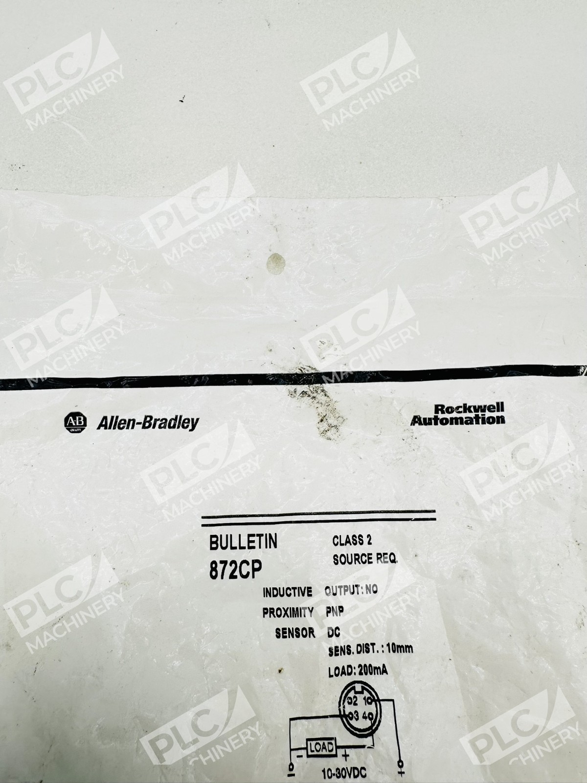 Allen Bradley 872CP-D10NP30-D4 Inductive Proximity Sensor Ser D - Image 2