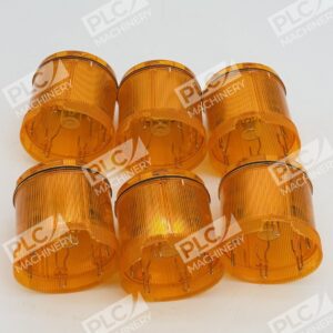Werma 641 300 00 Yellow Permanent Light Element Lot of 6 (Damaged)