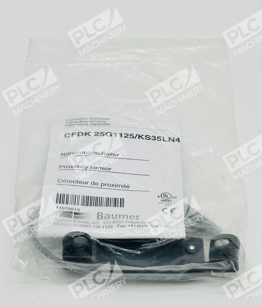 Baumer CFDK 25G1125/KS35LN4 Capacitive Proximity Sensor
