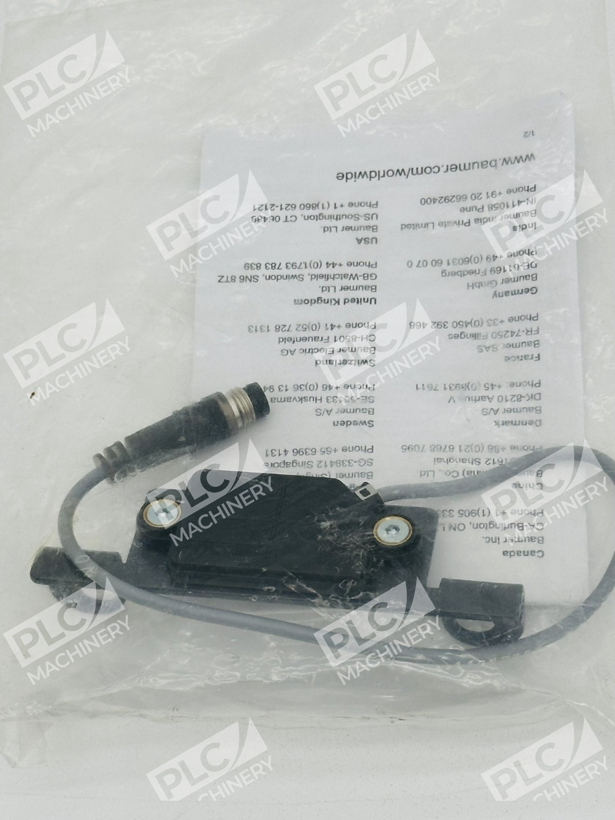 Baumer CFDK 25G1125/KS35LN4 Capacitive Proximity Sensor - Image 5