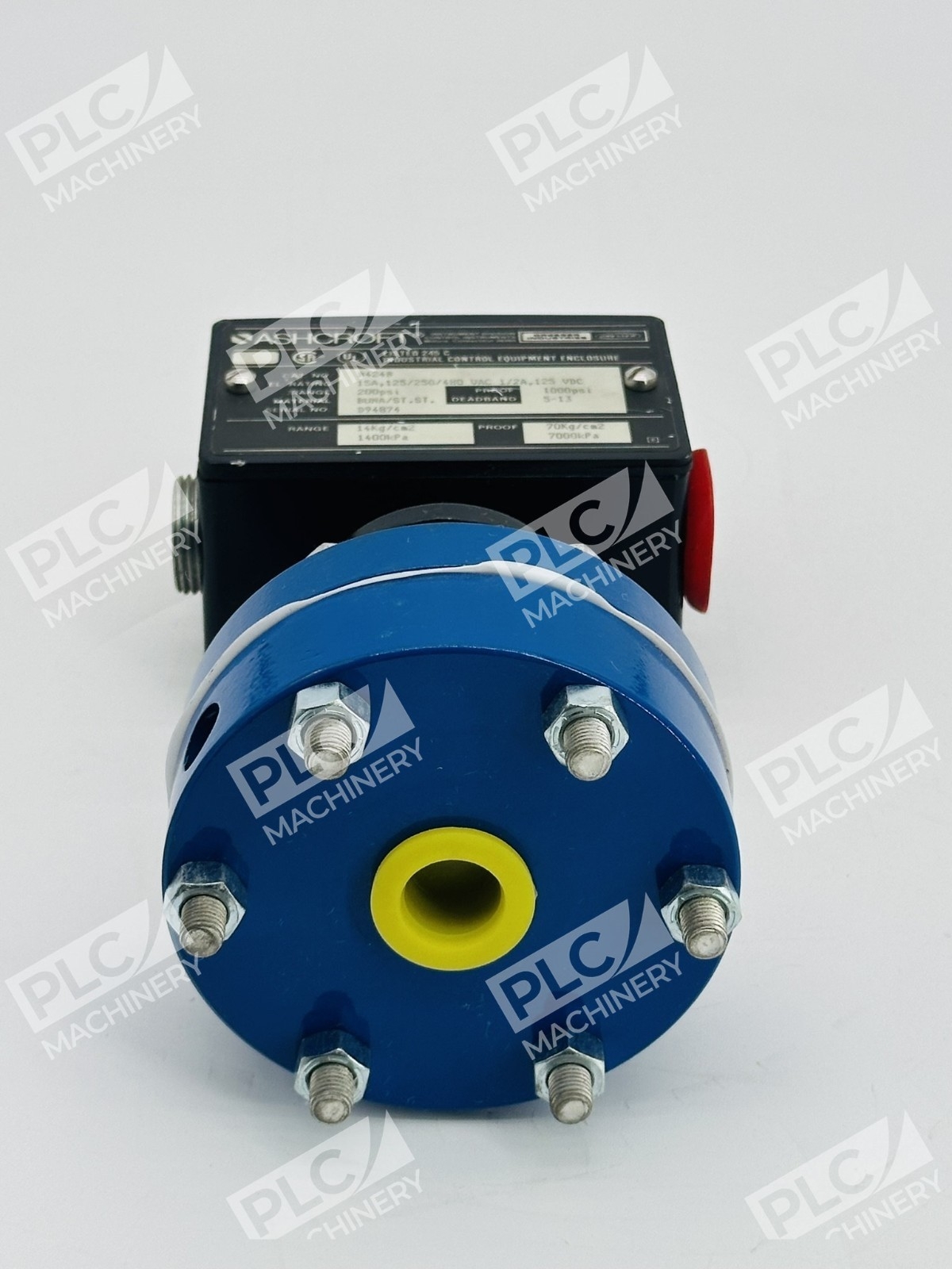 Ashcroft B424B Adjustable Industrial Pressure Switch 200-1000psi - Image 2