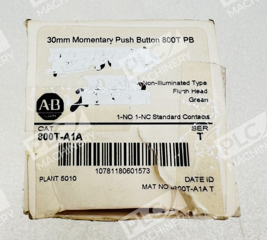 Allen Bradley 800T-A1A Series T 30mm Momentary Push Button 800T PB