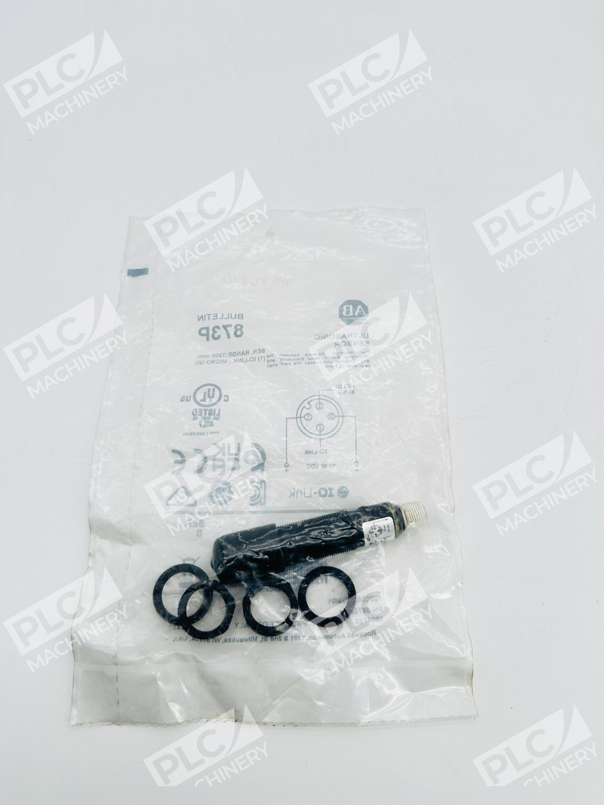 Allen Bradley 873P-D18P1-2200-D4 Ultrasonic IO-Link Sensor Ser B - Image 4