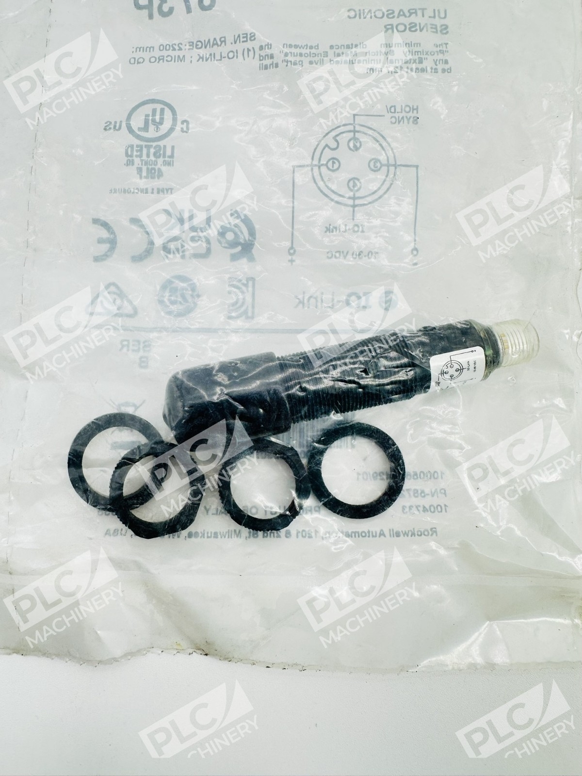Allen Bradley 873P-D18P1-2200-D4 Ultrasonic IO-Link Sensor Ser B - Image 5