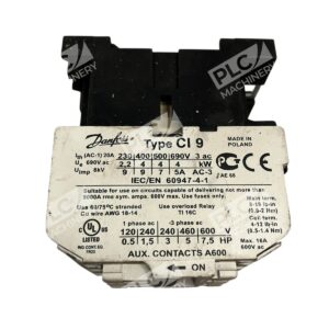 CI 9 - Danfoss - 3-Pole Magnetic Auxiliary Contactor 690V