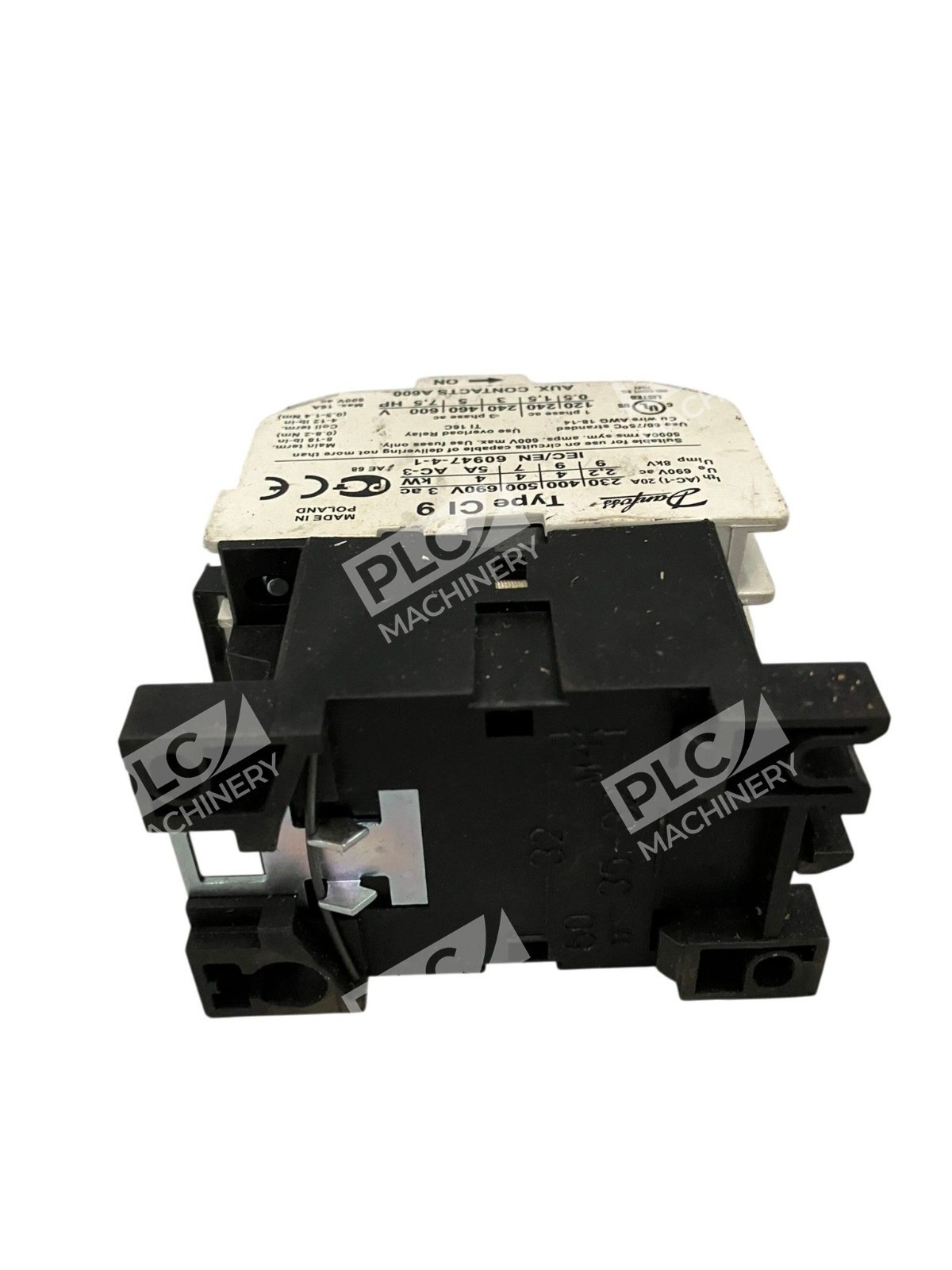 CI 9 - Danfoss - 3-Pole Magnetic Auxiliary Contactor 690V - Image 3