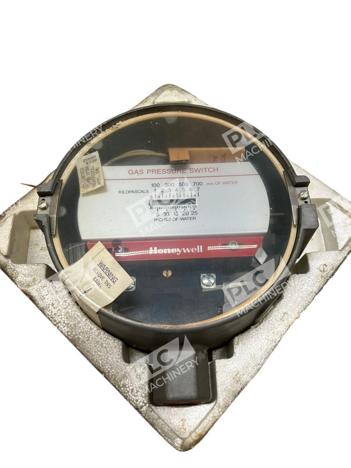 C437 Series - Honeywell - Combustion Control Gas Pressure Switch