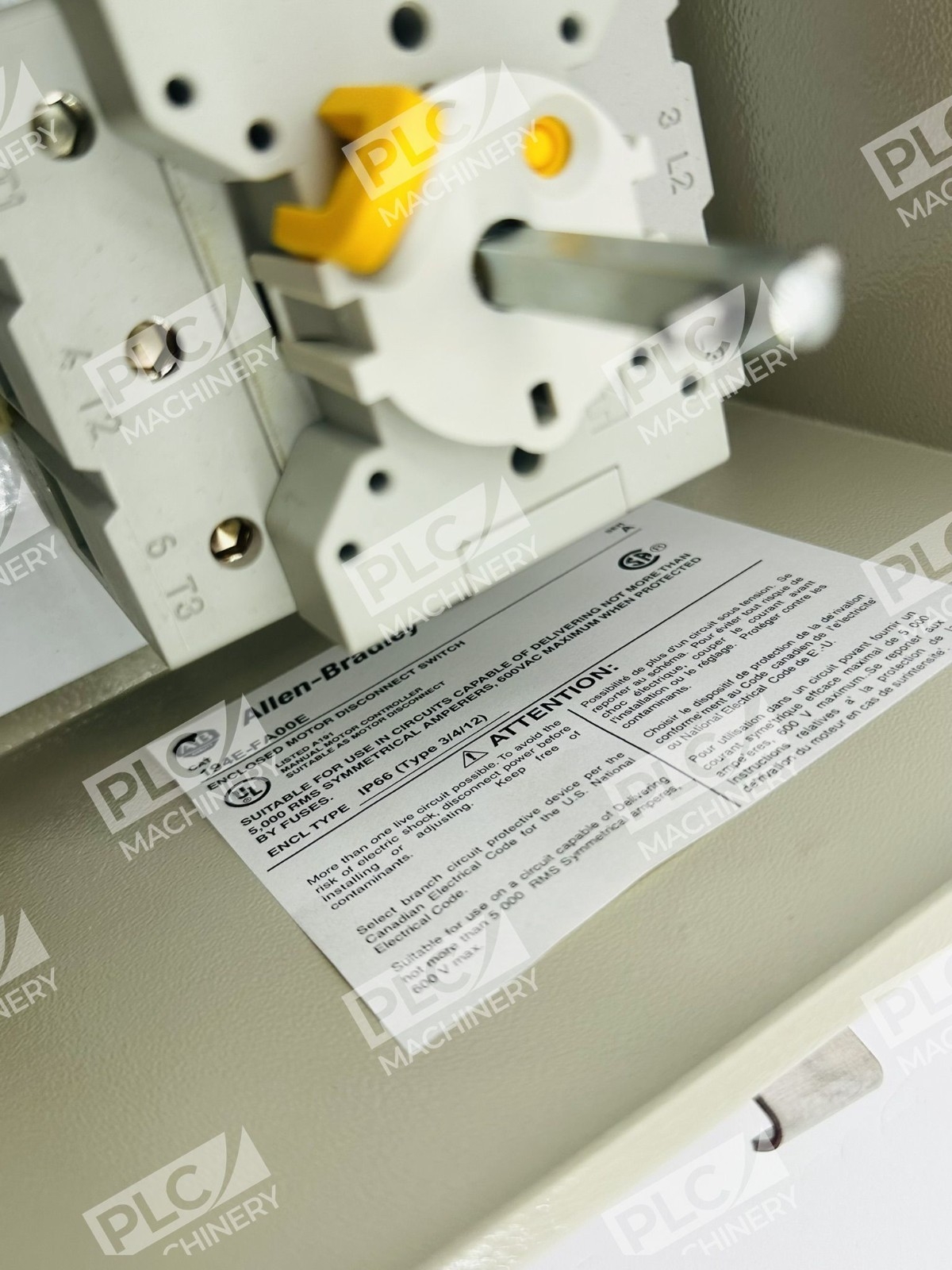 194E-FA00E Series A - Allen-Bradley - Enclosed Motor Disconnect Switch - Image 7