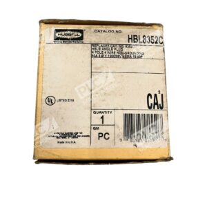 HBL8352C - Hubbell - 50A 3-Phase Angle Plug 120/208V 4-Pole