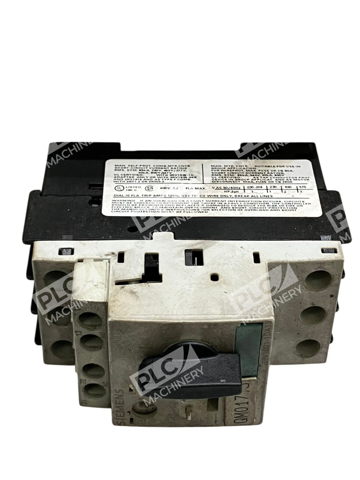 3RV1021-1DA15 - Siemens - Sirius Motor Starter Protector - Image 4