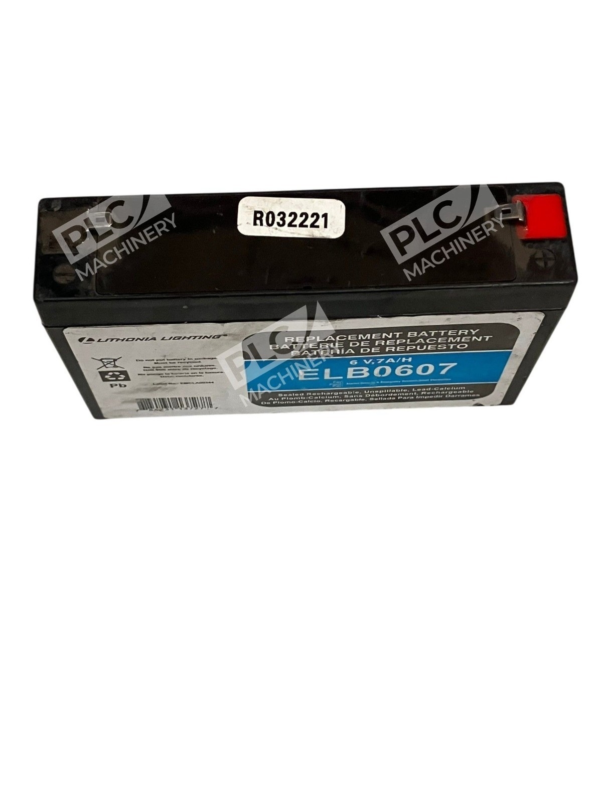 ELB0607 - Lithonia Lighting - Emergency Light Replacement Battery - Image 3