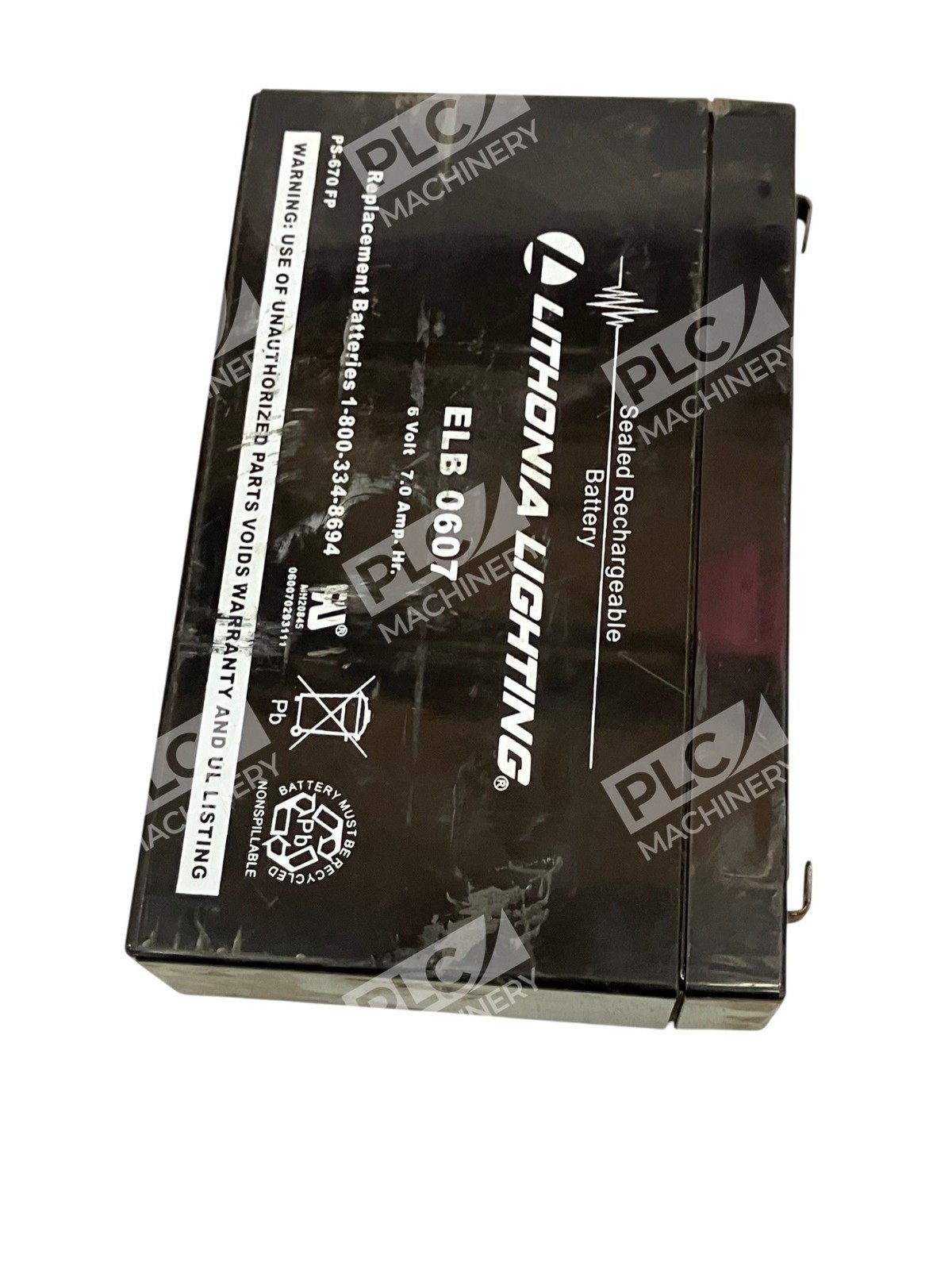 ELB0607 - Lithonia Lighting - Emergency Light Replacement Battery - Image 4