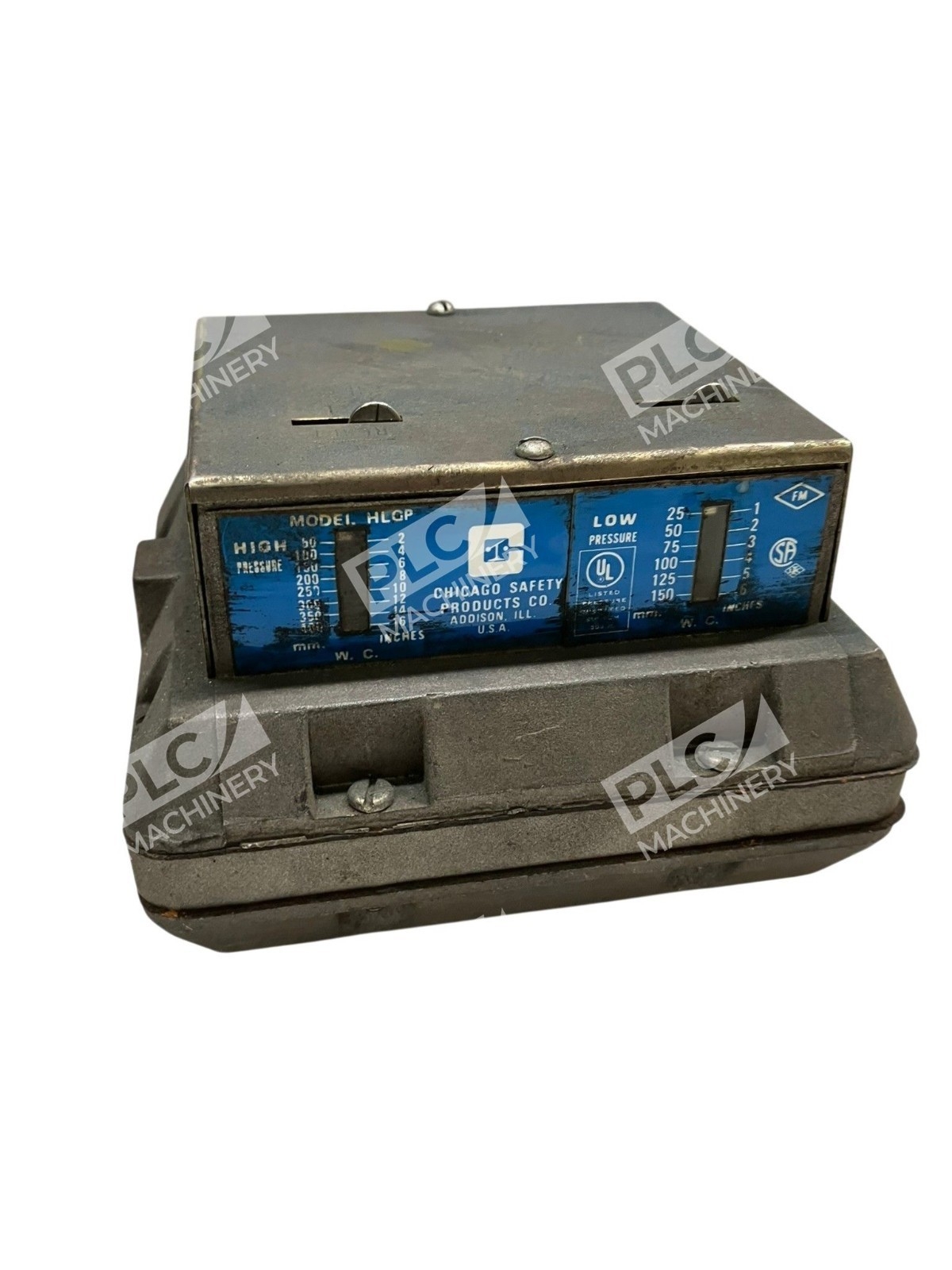 HLGP - Chicago Safety Products - Dual Gas Pressure Safety Switch