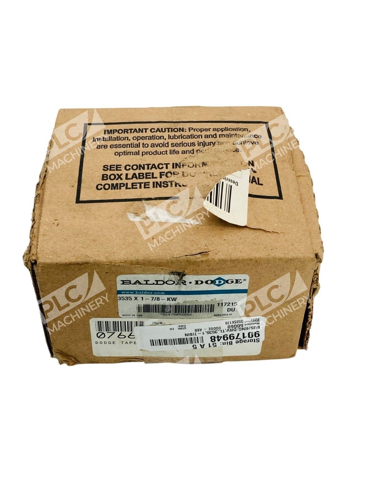 117215 - Baldor Dodge - Taper-Lock Bushing 3535 1-7/8" Bore