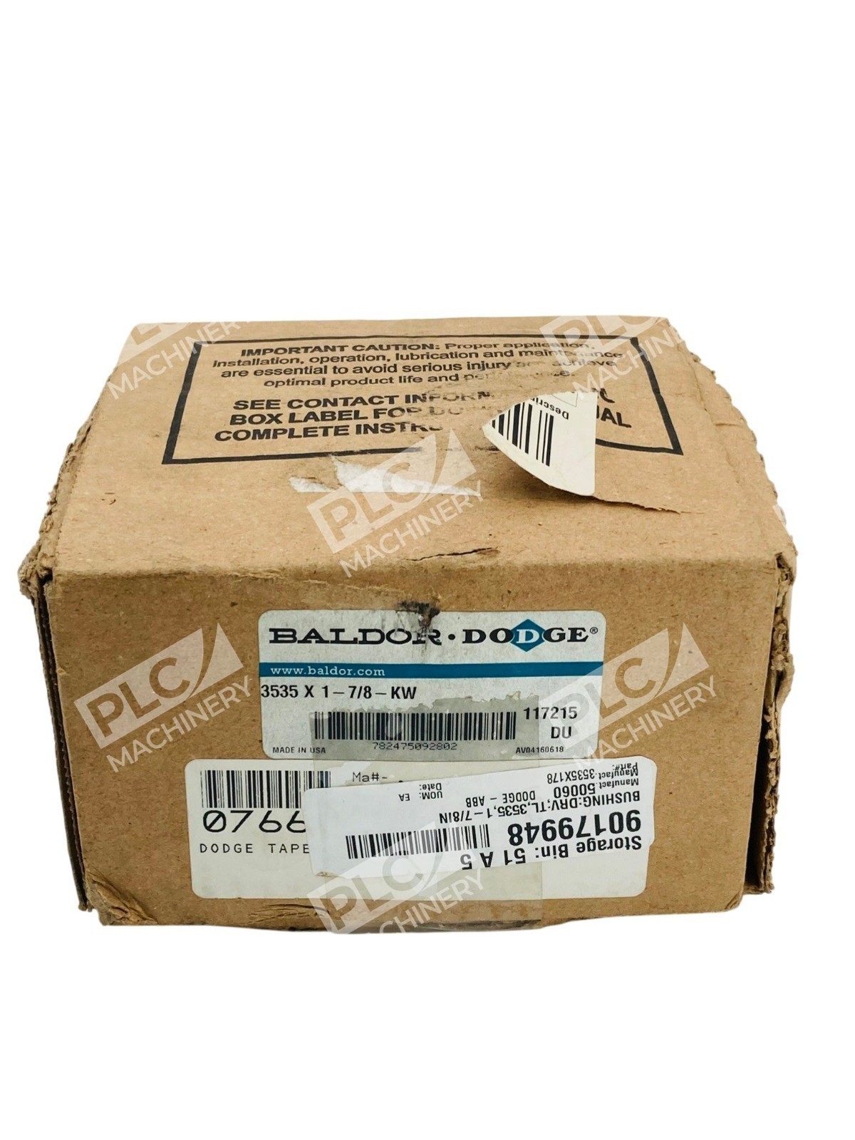 117215 - Baldor Dodge - Taper-Lock Bushing 3535 1-7/8" Bore - Image 2