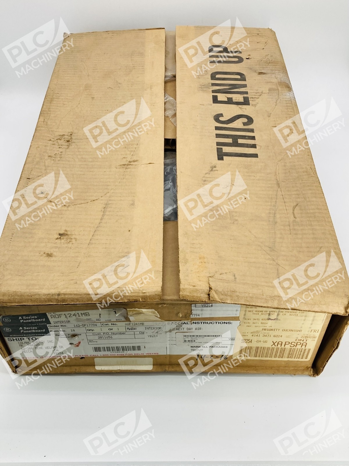 GE AQF1241MB A-Series Lighting Panelboard Interior