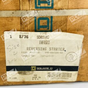 Square D 8736SDO1V03 Size 2 Reversing Starter