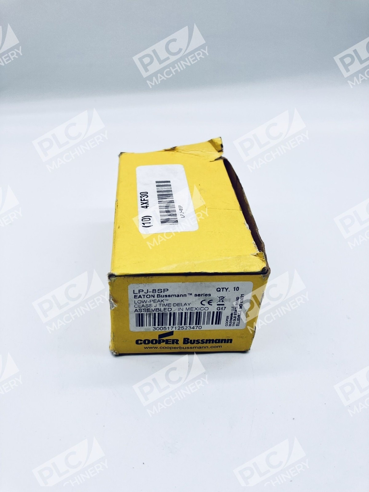 LPJ-8SP - Cooper Bussmann - Low-Peak Class J Fuse Box of 10 - Image 3
