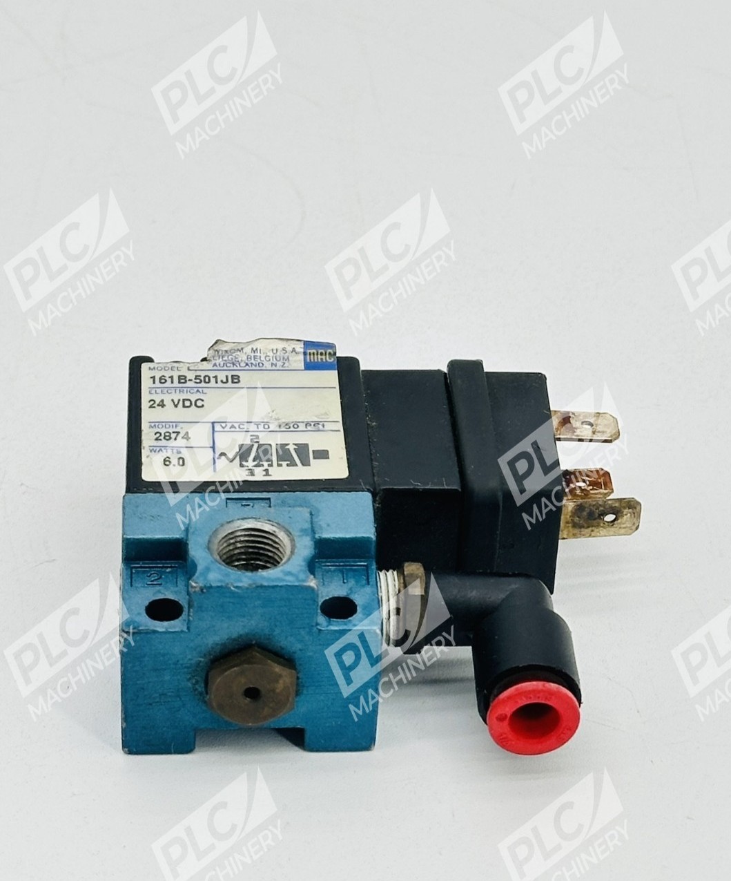 MAC 161B-501JB Solenoid Valve 24VDC